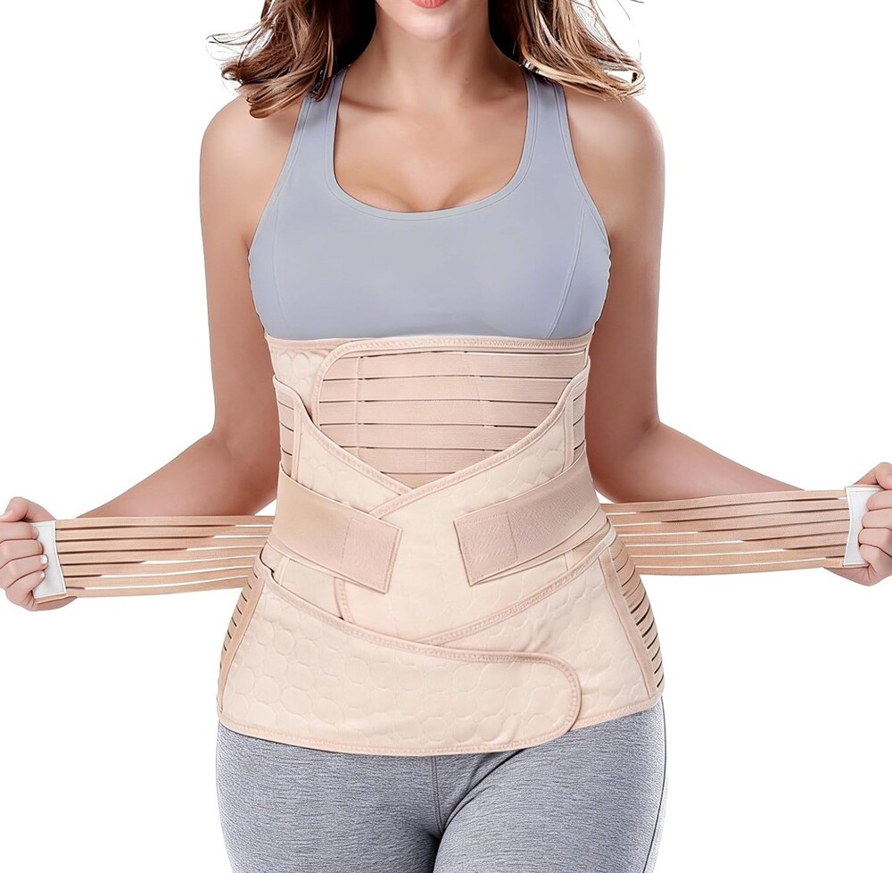 Maternity/Postpartum Belly Band Set in Beige M/L -Like New